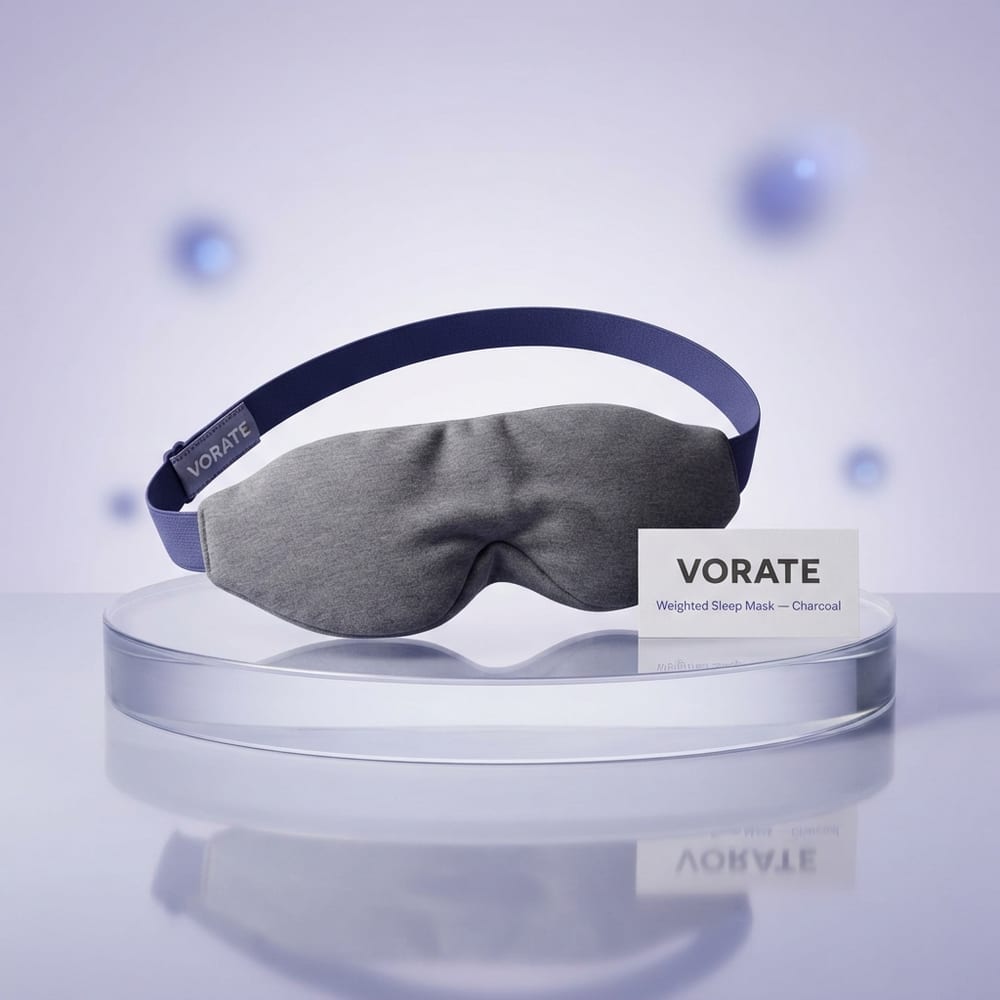 Weighted Sleep Mask — 1 Sleep Mask — Charcoal